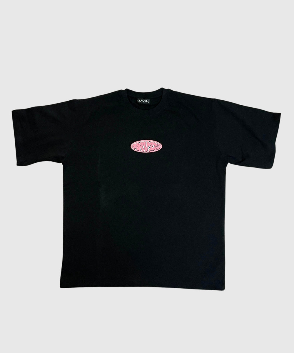 "OVERSIZED BUBBLY MAVIN CLUB" BLACK